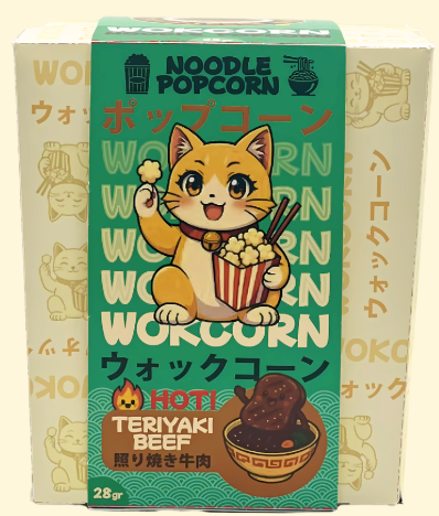 Korean BBQ Popcorn Pack